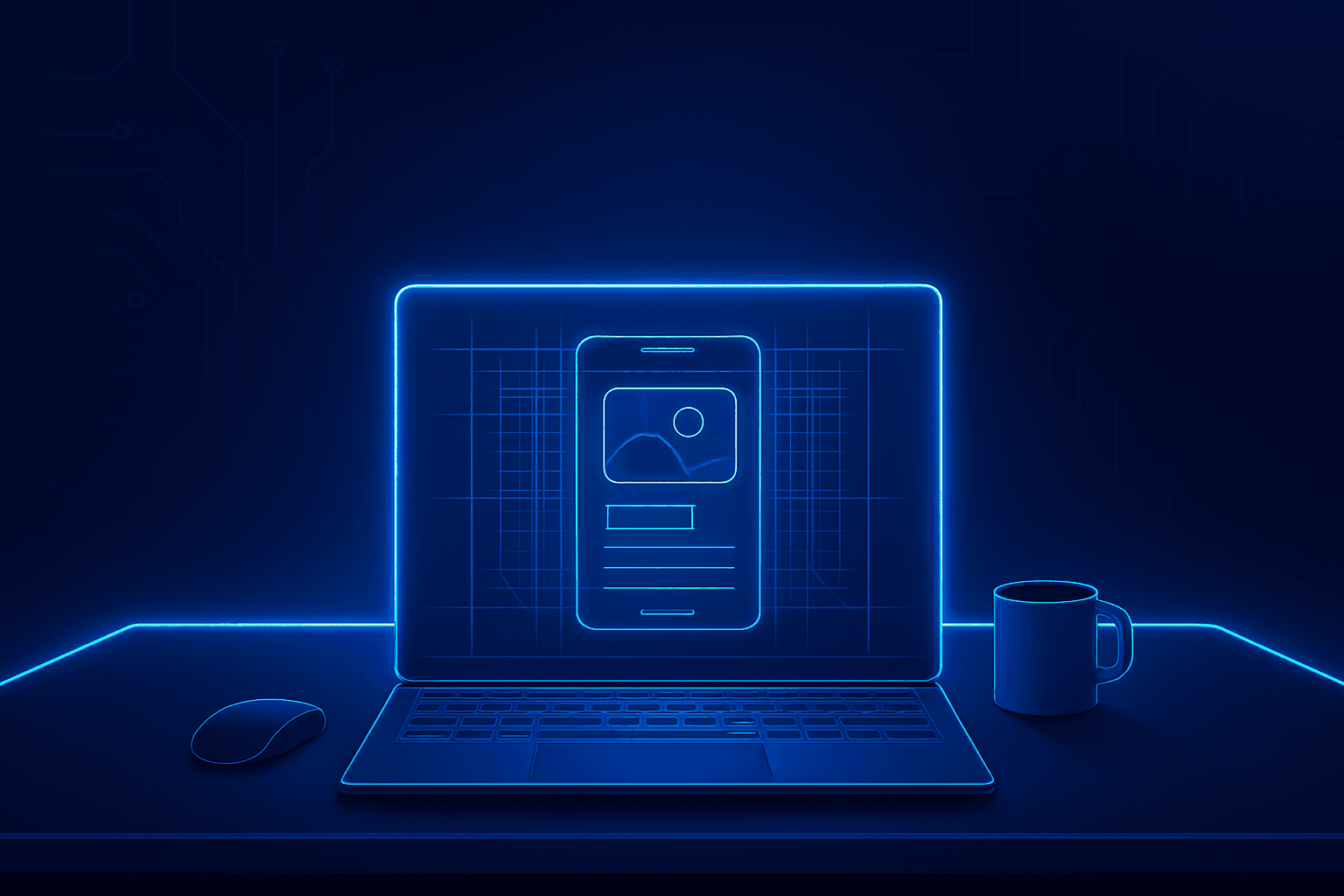 AI Development Illustration